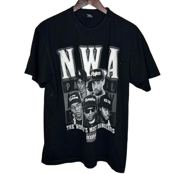 Vintage Y2K NWA Hip Hop Rap Tee Size M - Picture 1 of 9